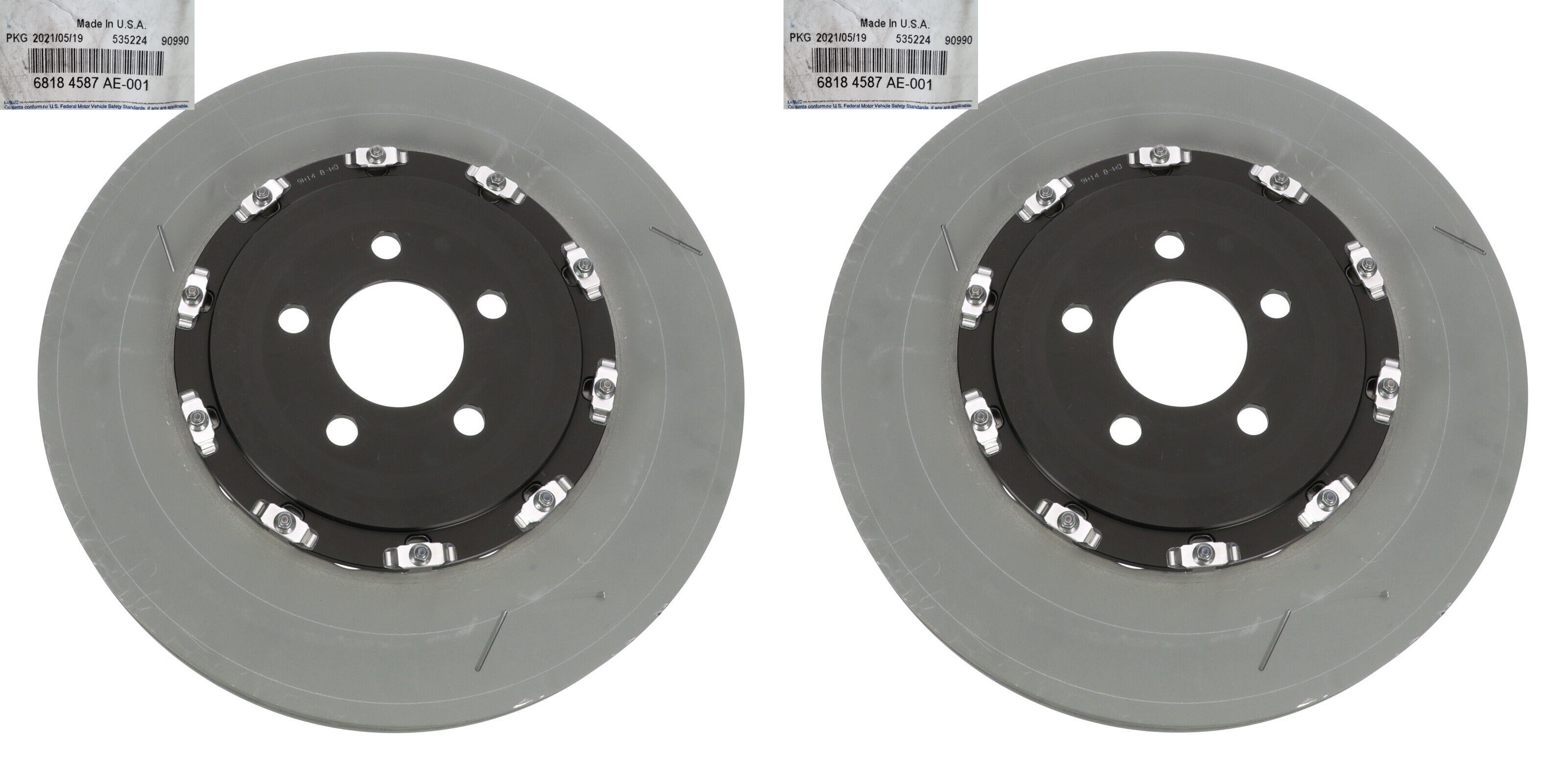 Mopar 68184587AE Bremsscheiben Satz VA für Dodge Challenger, Charger 16-20